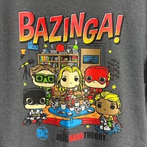 POP Tees The Big Bang Theory Cotton Poly Short Sleeve Tee Size: M